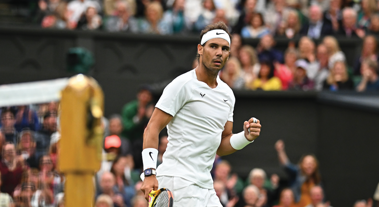 Nadal at Qatar ExxonMobil Open 2024